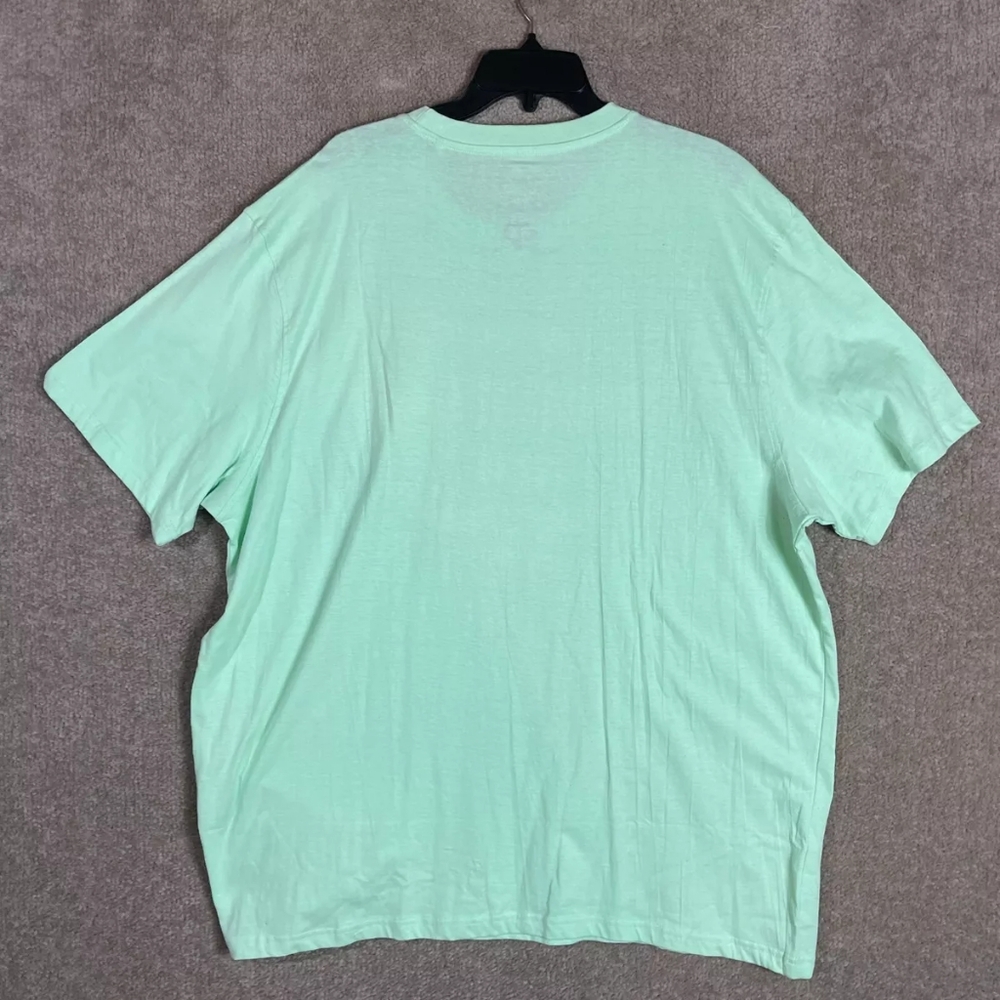 Born Fly T-Shirt Mint Green and Pink - Men's Size 2XL New In Bag - Picture 4 of 6